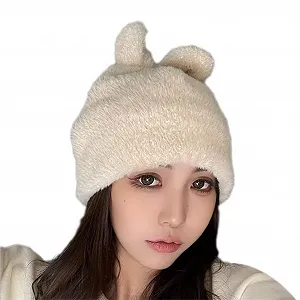 Шерстяная шапка Limtula Плюшевое лицо Универсальная Холодостойкая Хэллоуин Новый год - Фото 1