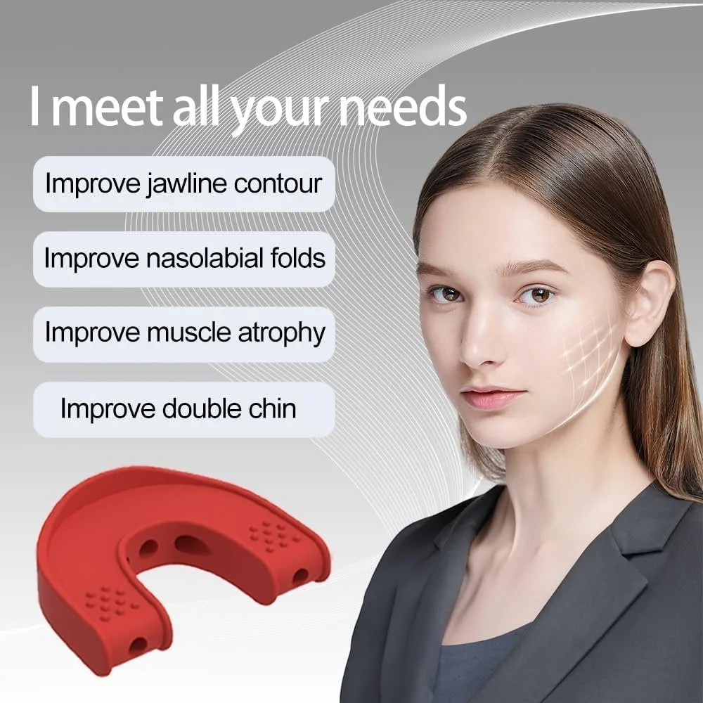 Тренажер для щелепи GSCRE, набір з 3 штук для чоловіків та жінок, фото №2