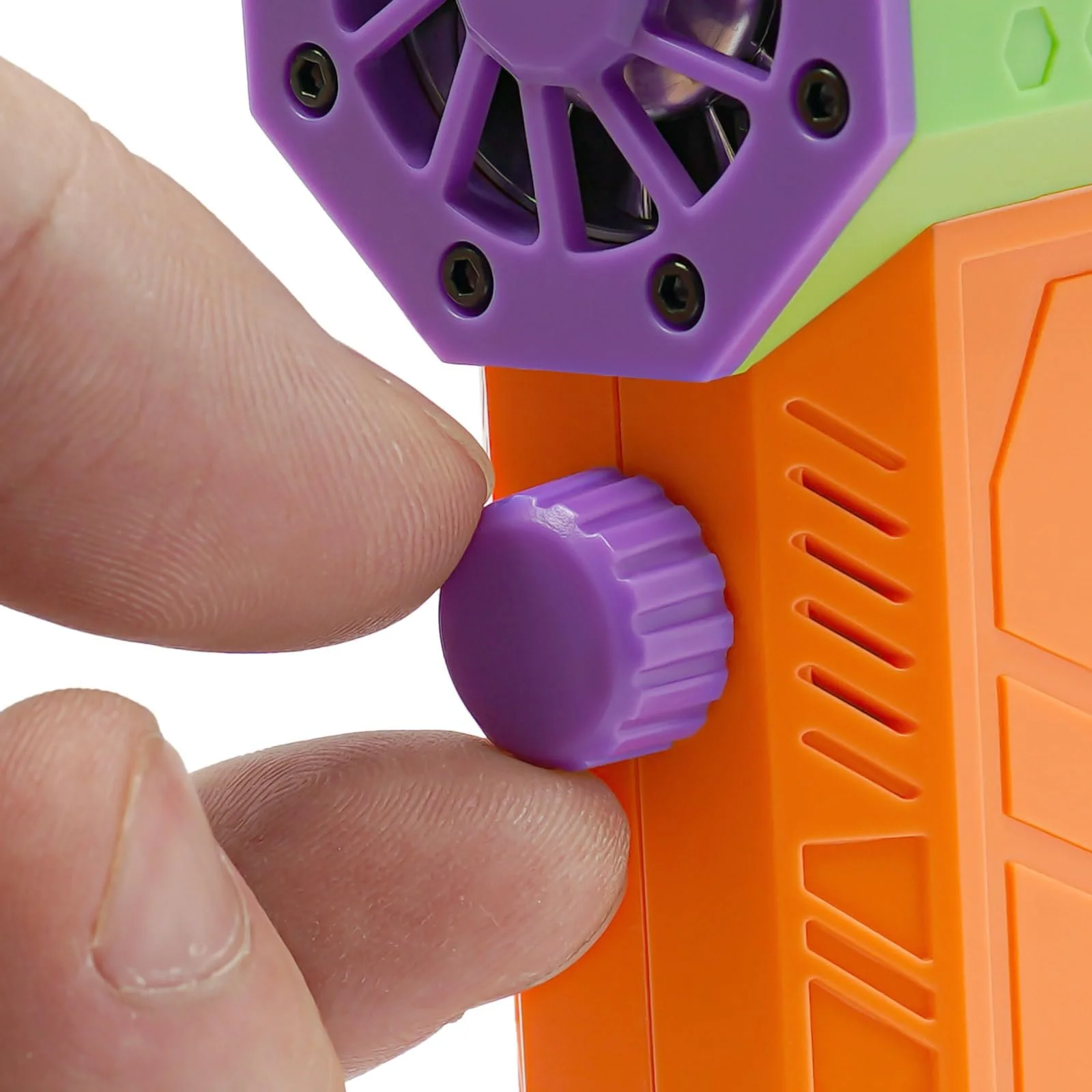 Електрична повітродувка 130,000 RPM Пурпуровий + Помаранчевий + Зелений Mini Air Duster Portable, фото №7 Електрична повітродувка 130,000 RPM Пурпуровий + Помаранчевий + Зелений Mini Air Duster Portable, фото №7