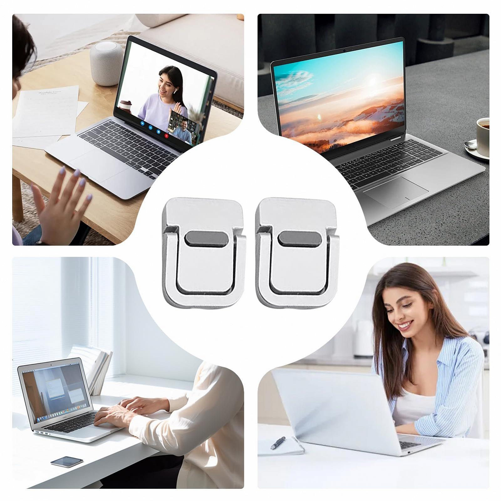 Подставка для ноутбука складная, портативная, невидимая, набор 2 штуки, фото №5