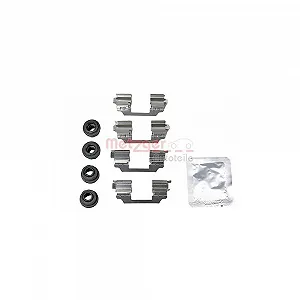 Комплект аксесуарів, гальмівні колодки METZGER 109-0101 для передньої осі - Фото 1