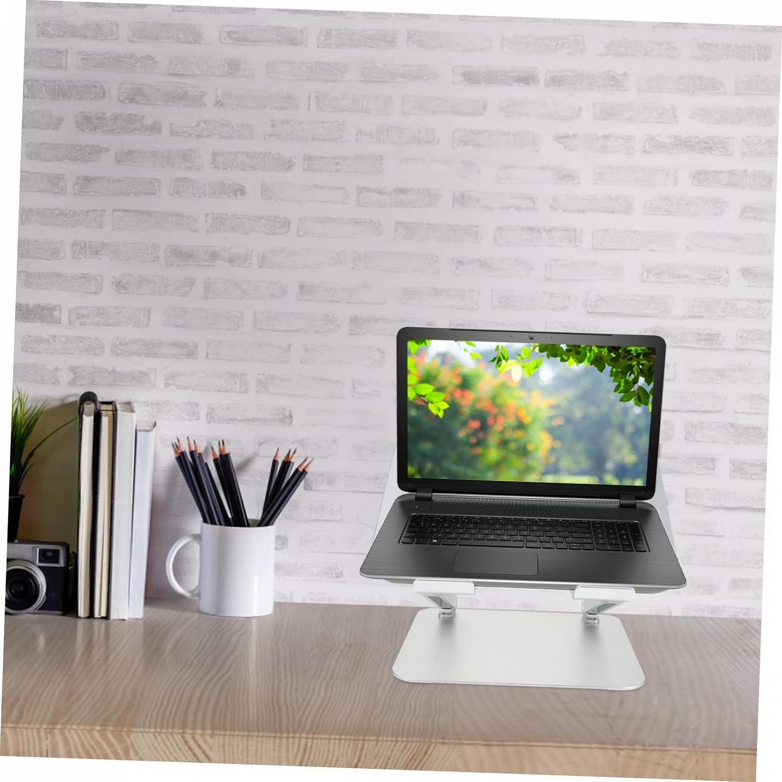 Подставка для ноутбука Алюминий Портативная и эргономичная подставка для ноутбуков для дома и путешествий Компактный дизайн, фото №9