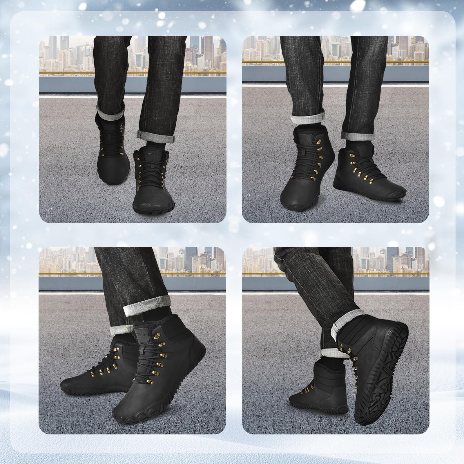 Черевики ZDQ Зимові Чоловічі Утеплені, фото №9