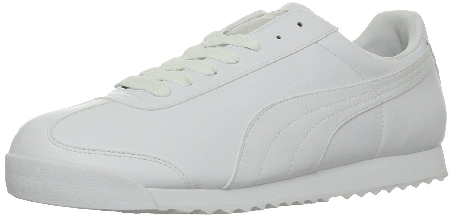 Кросівки Puma Roma Basic-M Білий/Червоний вогонь/Сірий льодовик, фото №1