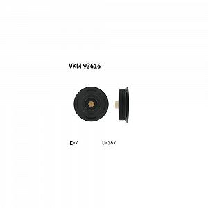 Шкив коленчатого вала SKF VKM 93616 для NISSAN OPEL RENAULT VAUXHALL - Фото 1