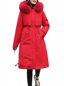 Женская зимняя парка Vagbalena с капюшоном - Фото 1