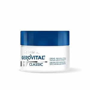 Крем для обличчя GEROVITAL H3 Classic з гіалуроновою кислотою та вітаміном E Зволожуючий проти зморшок для сухої та зрілої шкіри 50 мл - Фото 1