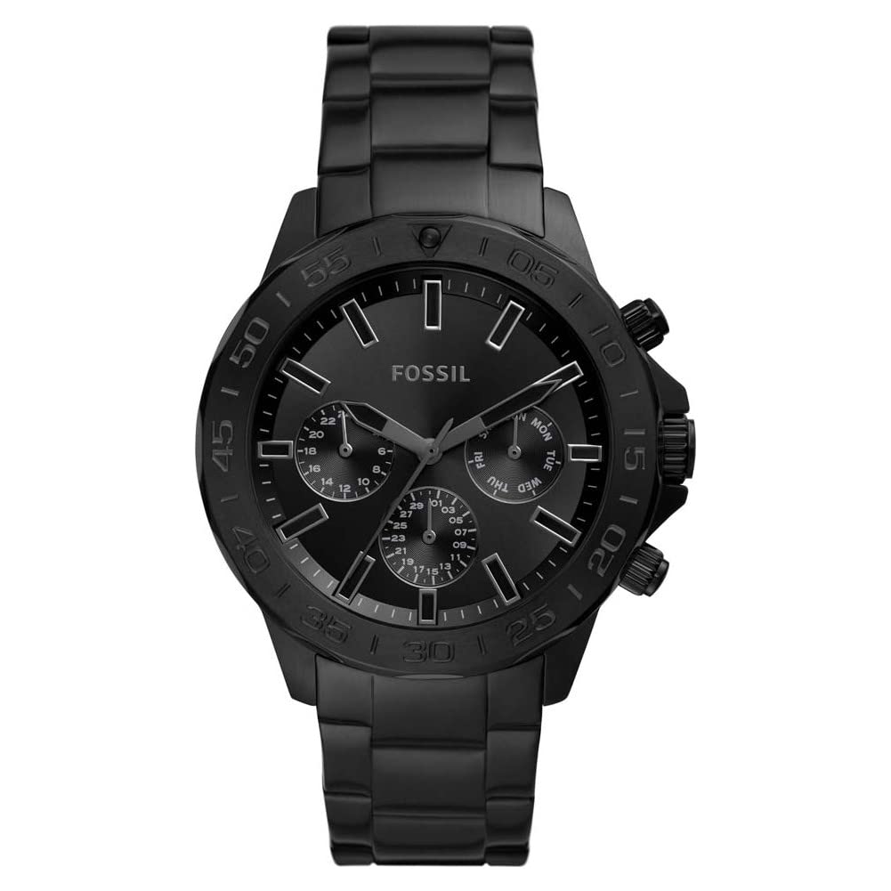 Мужские Fossil Bannon BQ2587 часы черные, фото №1