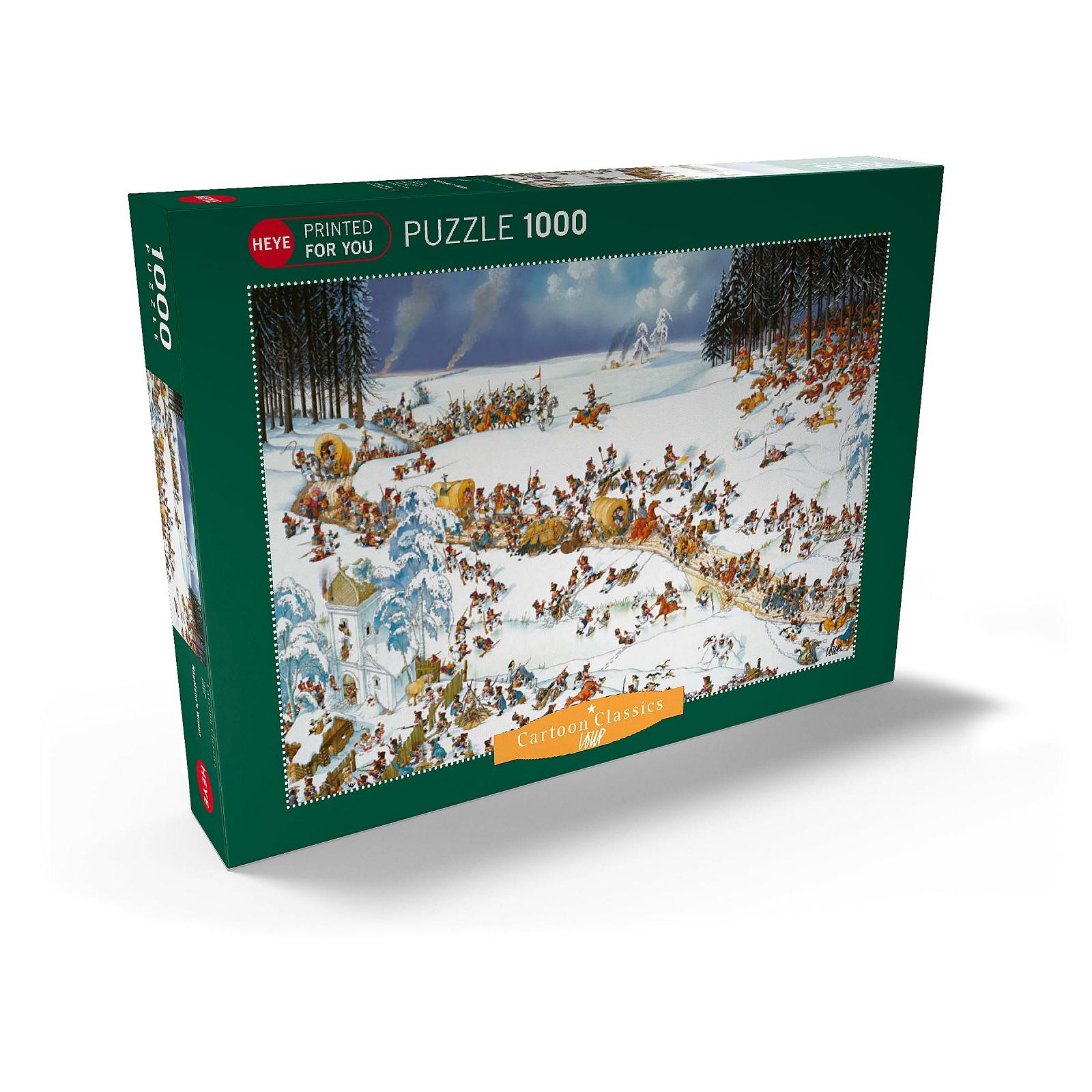 Пазл Heye Puzzle MyPuzzle Special Collection Cartoon Classics Napoleon's Winter 1000 элементов, фото №2