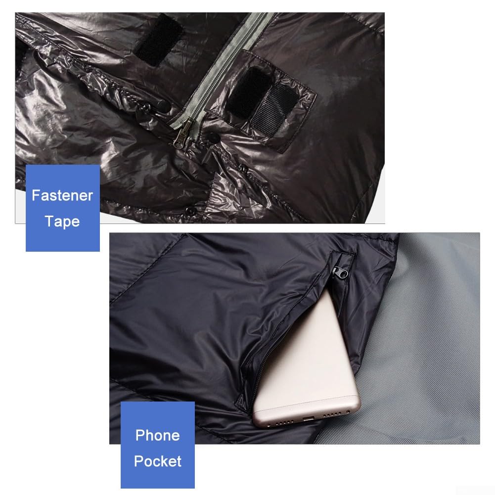 Спальний мішок для кемпінгу Ultralight Down водостійкий, фото №7