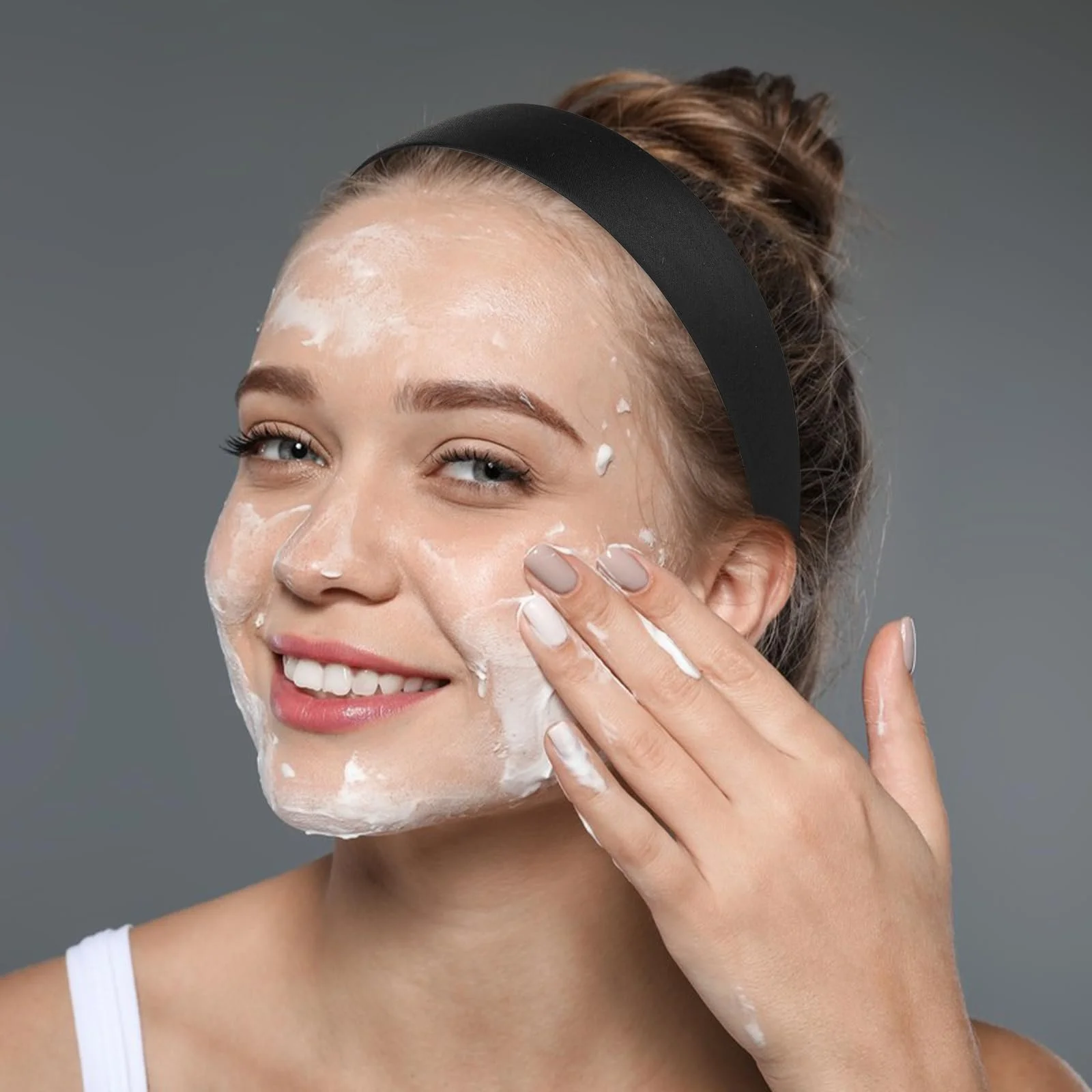 Обруч Атласний WLLHYF 2 шт Широкий 2.5 см, фото №9