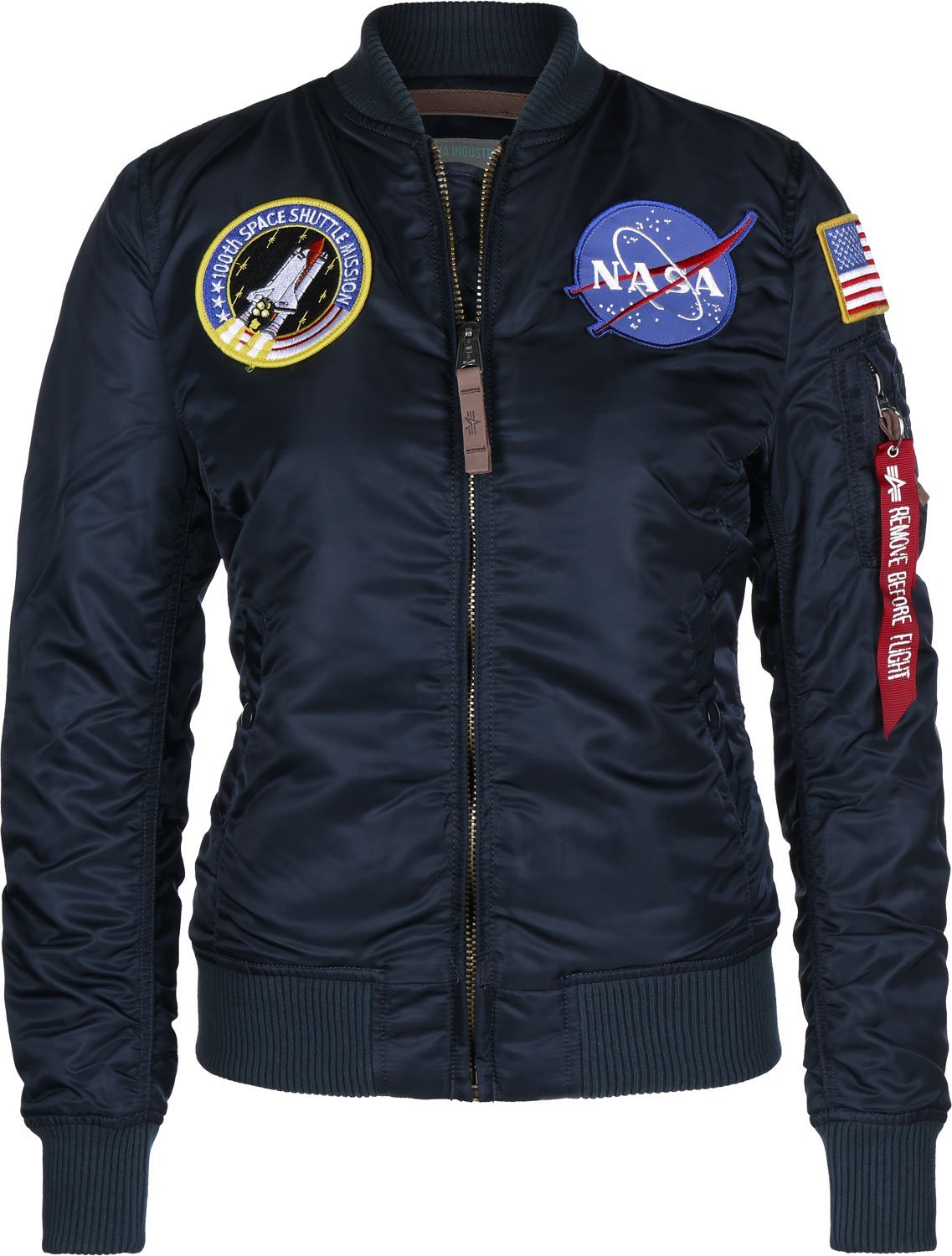 Женская куртка-бомбер ALPHA INDUSTRIES Ma-1 Vf Nasa Wmn, фото №1