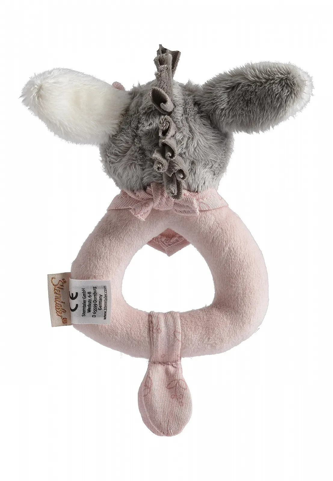 Погремушка Sterntaler Emmi Girl Ослик Flora Розовый, фото №3 Погремушка Sterntaler Emmi Girl Ослик Flora Розовый, фото №3