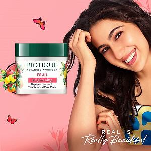 Маска для обличчя Bio Fruit Для бездоганного відбілювання Для всіх типів шкіри synthetic.ua - Фото 1