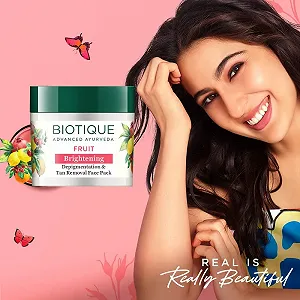 Маска для лица Bio Fruit Для безупречного отбеливания Для всех типов кожи цена на synthetic.ua - Фото 1 Маска для лица Bio Fruit Для безупречного отбеливания Для всех типов кожи synthetic.ua - Фото 1