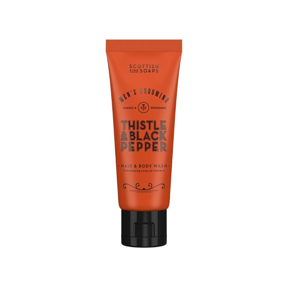 Гель для душу 2-в-1 Scottish Fine Soaps Thistle & Black Pepper 75 мл, фото №1