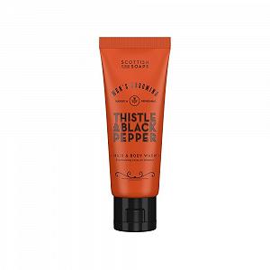 Гель для душу 2-в-1 Scottish Fine Soaps Thistle & Black Pepper 75 мл - Фото 1