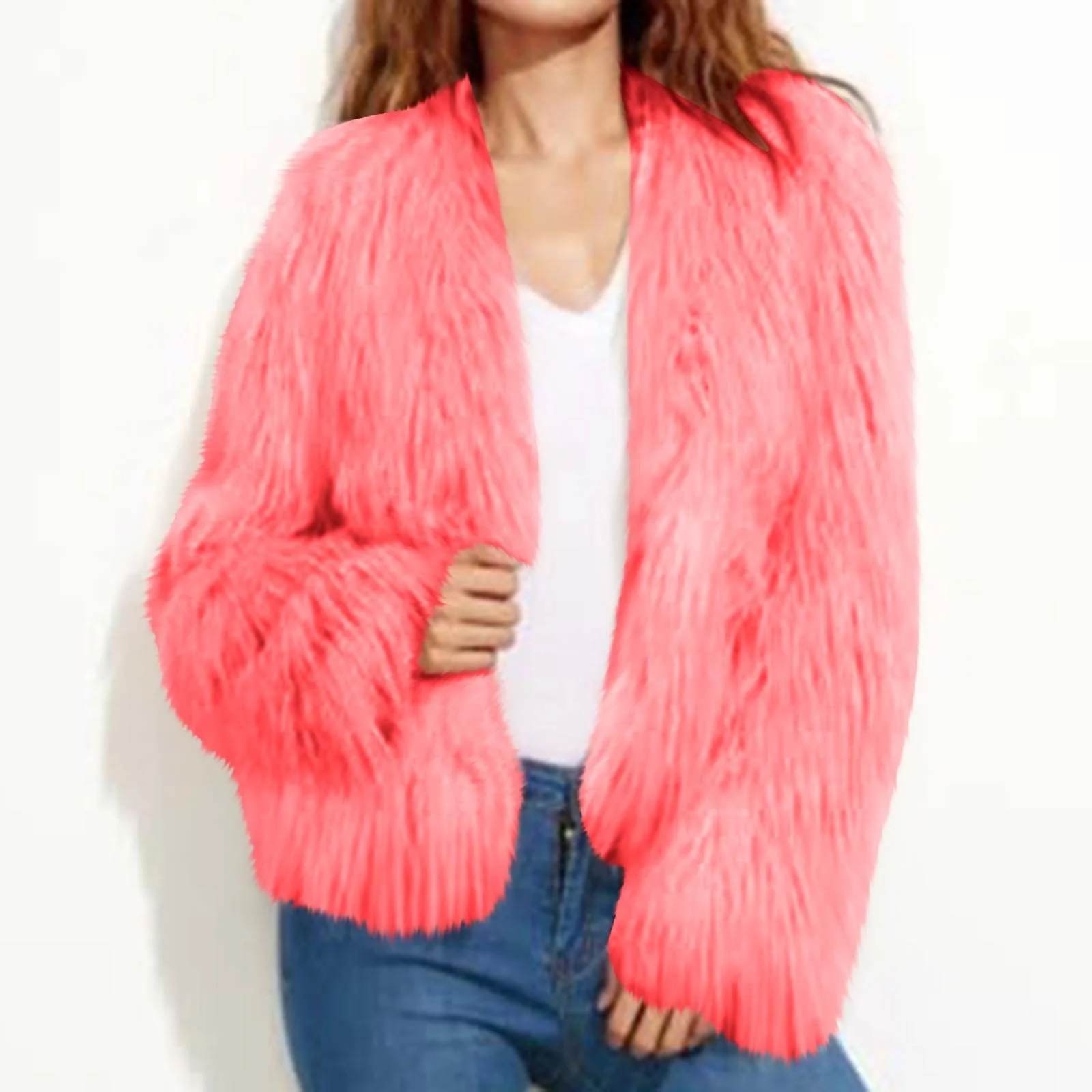 Куртка из искусственного меха NACQZLI, женская зимняя, фото №5 Куртка из искусственного меха NACQZLI, женская зимняя, фото №5