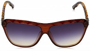 Солнцезащитные очки женские SWAROVSKI SK0079F-6250W Коричневый/Градиентный синий, 62 synthetic.ua - Фото 1