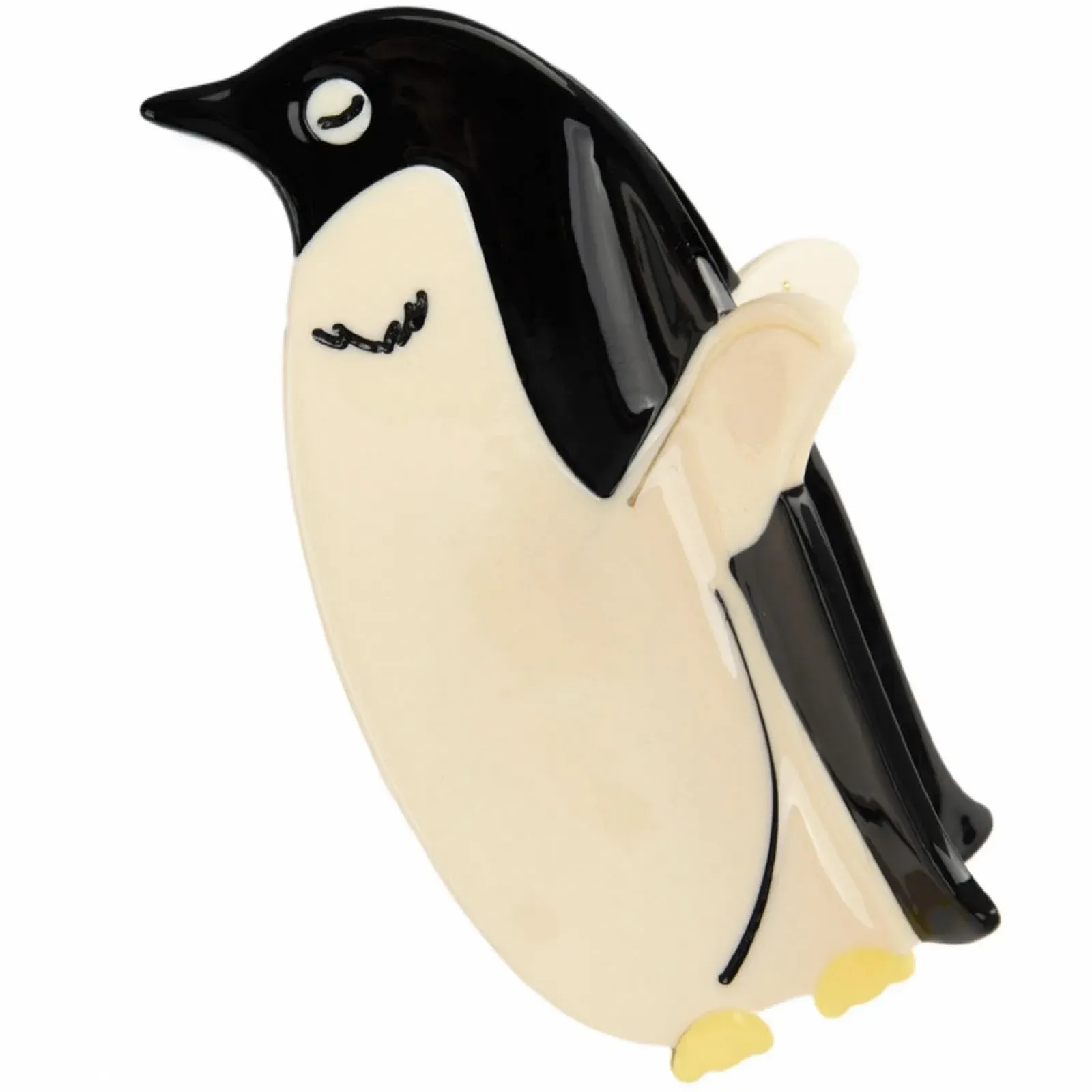 Заколка для волос Форма животных Характеристики Черный, белый, желтый, фото №1 Заколка для волос Форма животных Характеристики Черный, белый, желтый, фото №1