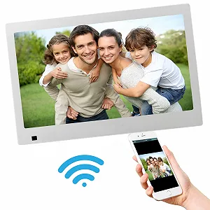 Цифровая фоторамка XORO CPF 10B1 10.1 Inch Touch Screen WiFi SD Card Reader USB Motion Sensor 1280 x 800 16:10 App Control - Фото 1