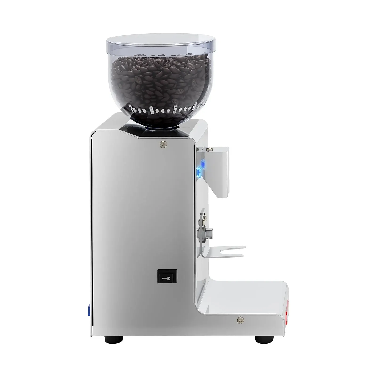 Кофемолка LELIT Fred PL044MMT Tempo 38 мм конические жернова контроль дозировки полированная нержавеющая сталь, фото №4