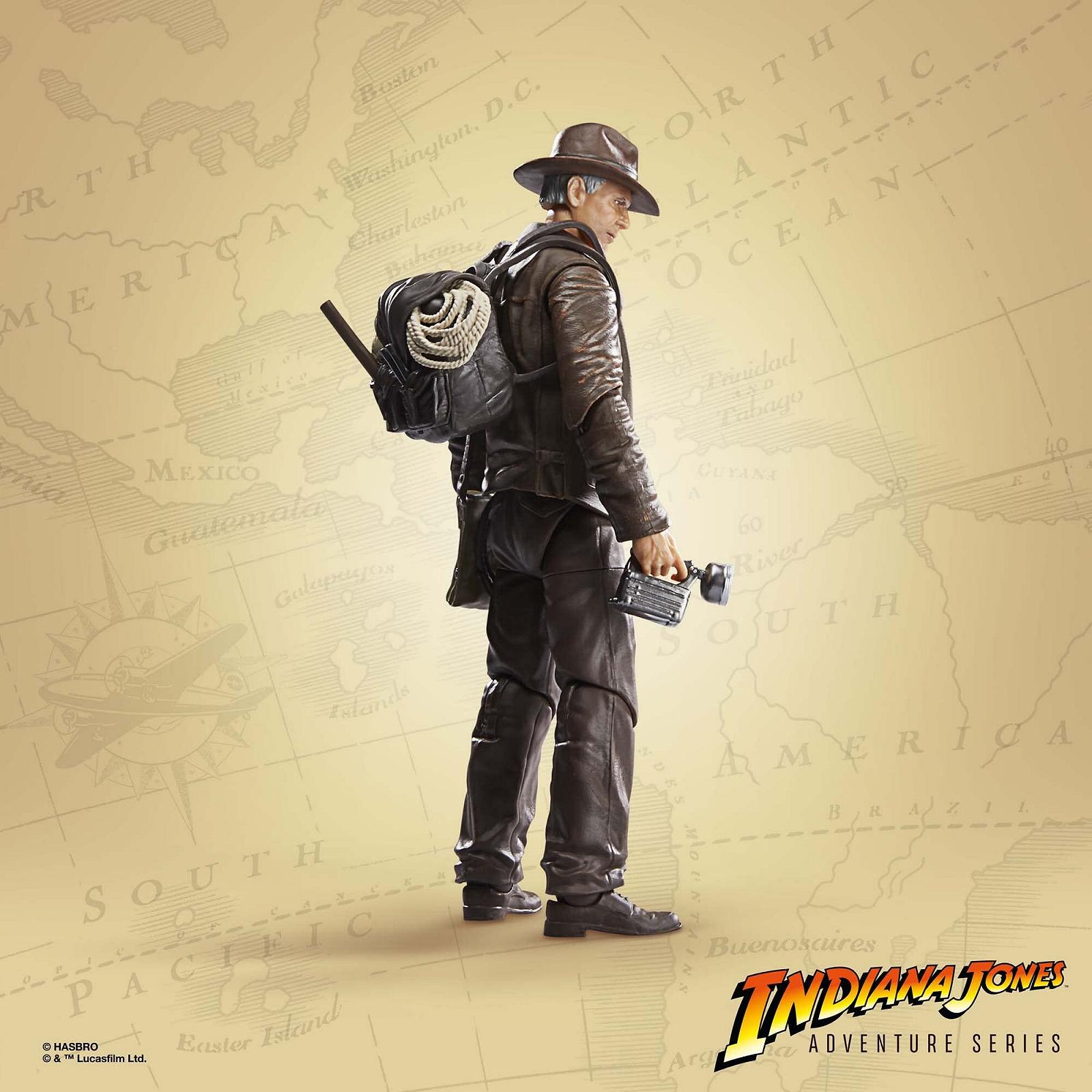 Фигурка Hasbro Indiana Jones Adventure Series Indiana Jones (Dial of Destiny) 15 см, фото №6
