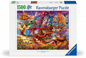 Пазл Ravensburger Ciro Marchetti The Flight 1500 деталей synthetic.ua - Фото 1