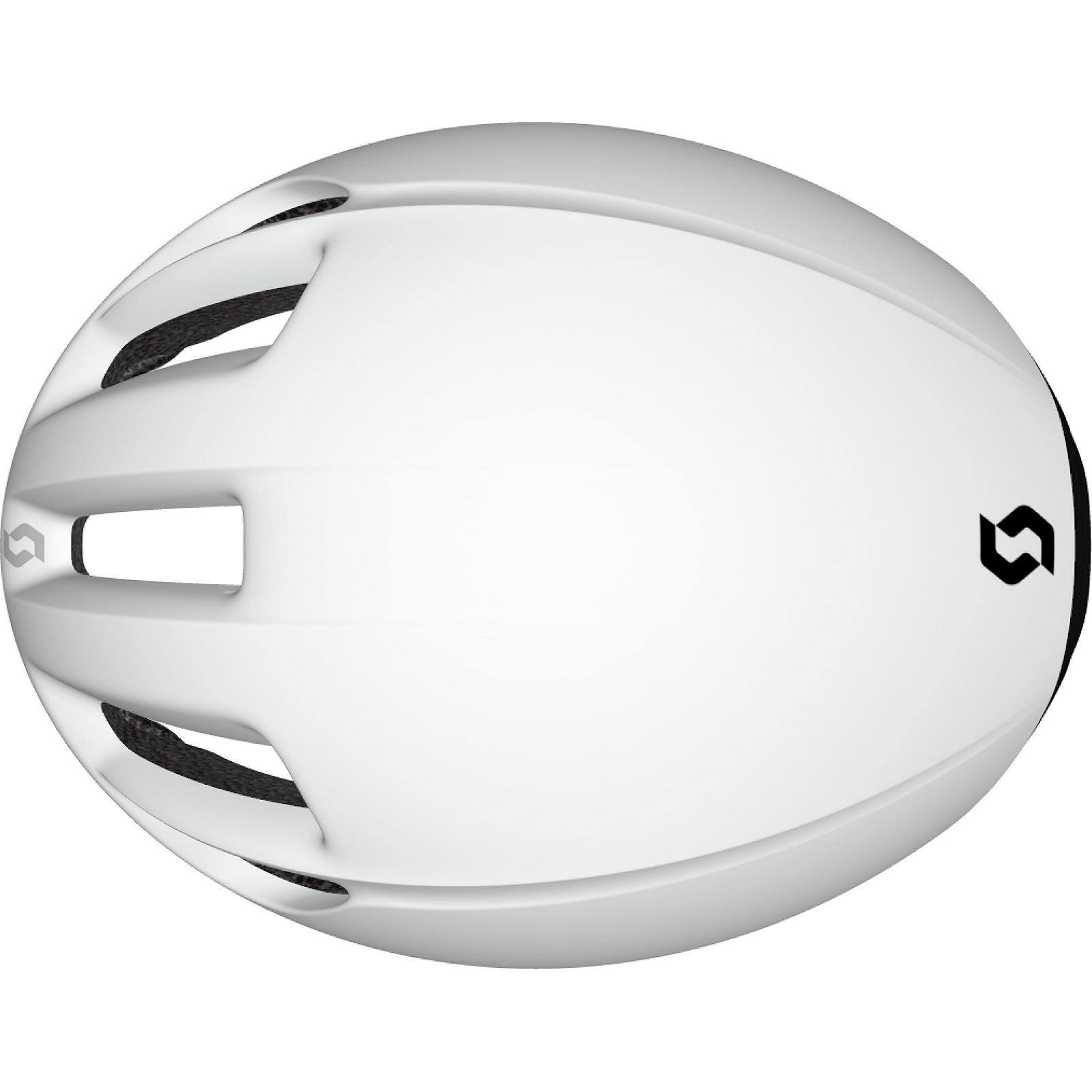 Шлем дорожный Scott Cadence Plus MIPS S (51-55 см) бело-черный, фото №6