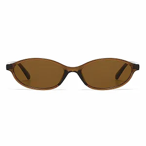 Сонцезахисні окуляри Овальні Ретро LJCZKA 90-х Cat Eyes Маленькі Модні Вузька оправа З захистом від УФ-променів - Фото 1