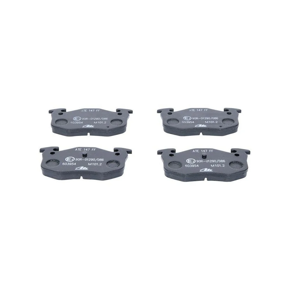 Комплект гальмівних колодок, дискове гальмо ATE 13.0460-3954.2 для CITROËN PEUGEOT RENAULT, фото №1