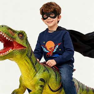 Джемпер для хлопчиків Dinopjs, Теплі дитячі світшоти synthetic.ua - Фото 1