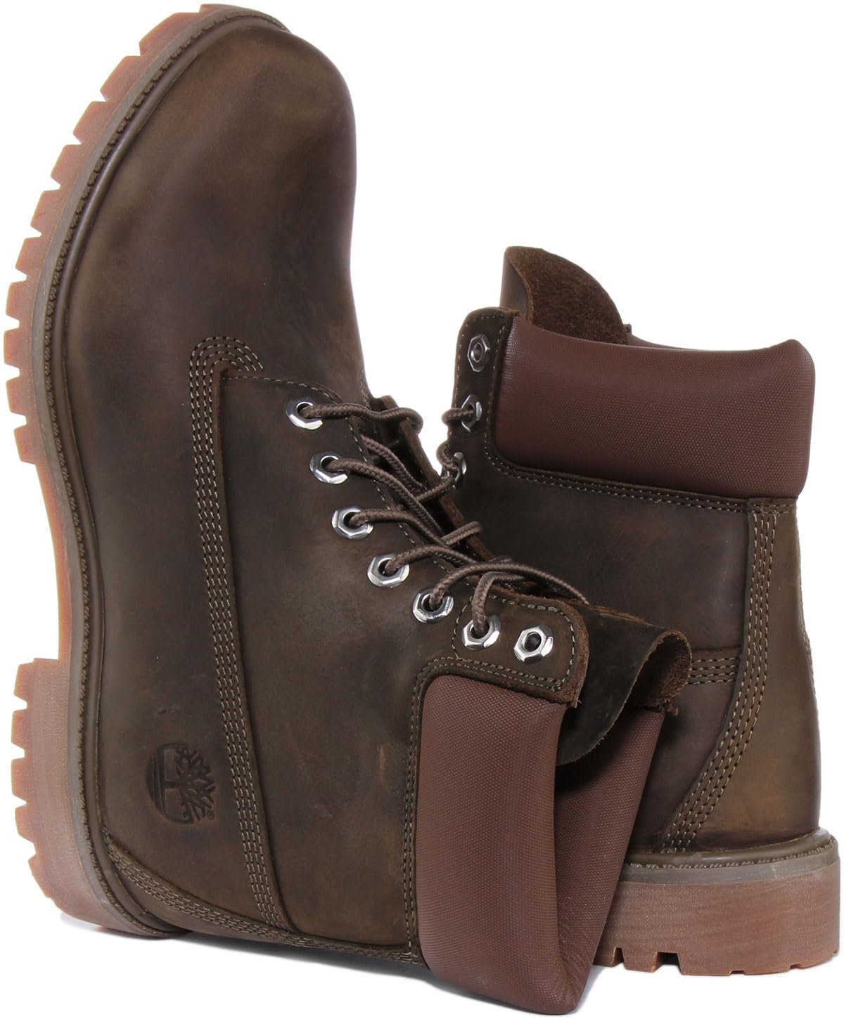 Мужские Ботинки Timberland Premium Classic Кожа Оригинальные на Шнуровке, фото №4