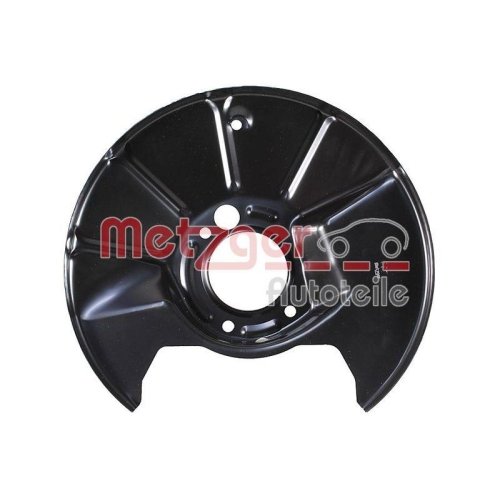 Захисний кожух гальмівного диска METZGER 6115488 для MAZDA, задня вісь справа, фото №2