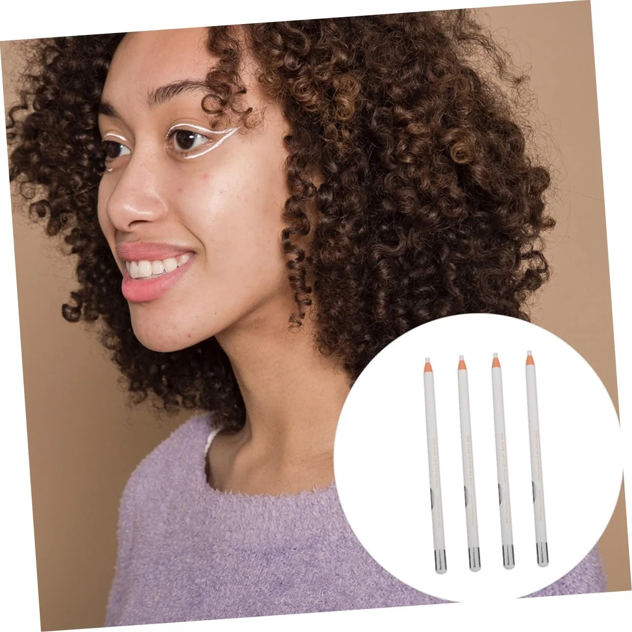 Олівець для брів FRCOLOR, 4 шт., білий, фото №4 Олівець для брів FRCOLOR, 4 шт., білий, фото №4