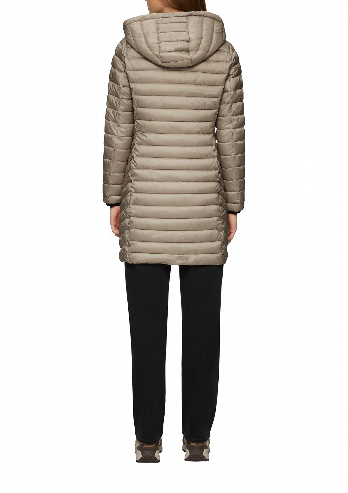 Жіноче стьобане пальто s.Oliver з капюшоном, фото №4