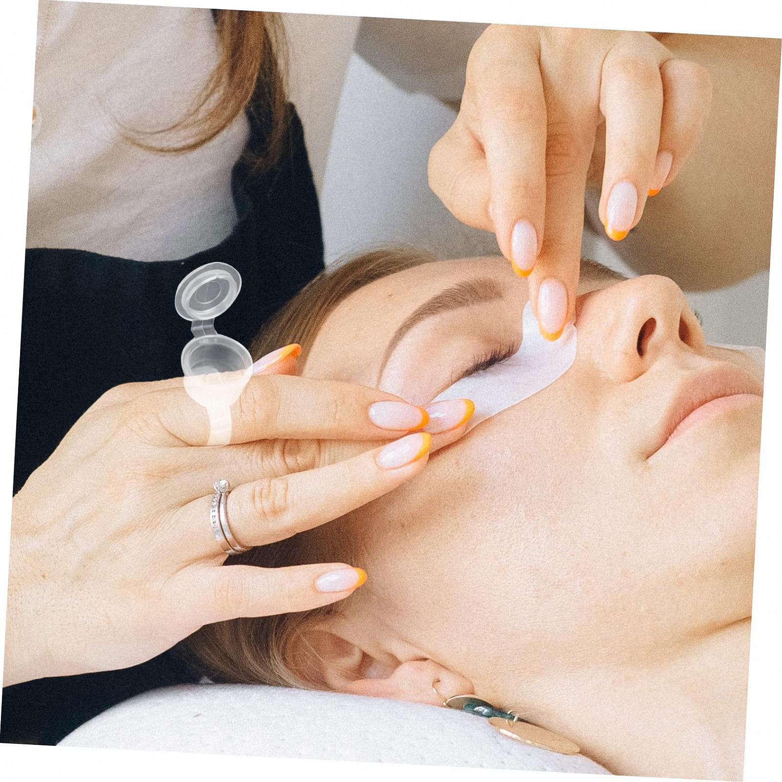 Кольца для клея Angoily 150 шт. для наращивания ресниц, фото №5 Кольца для клея Angoily 150 шт. для наращивания ресниц, фото №5