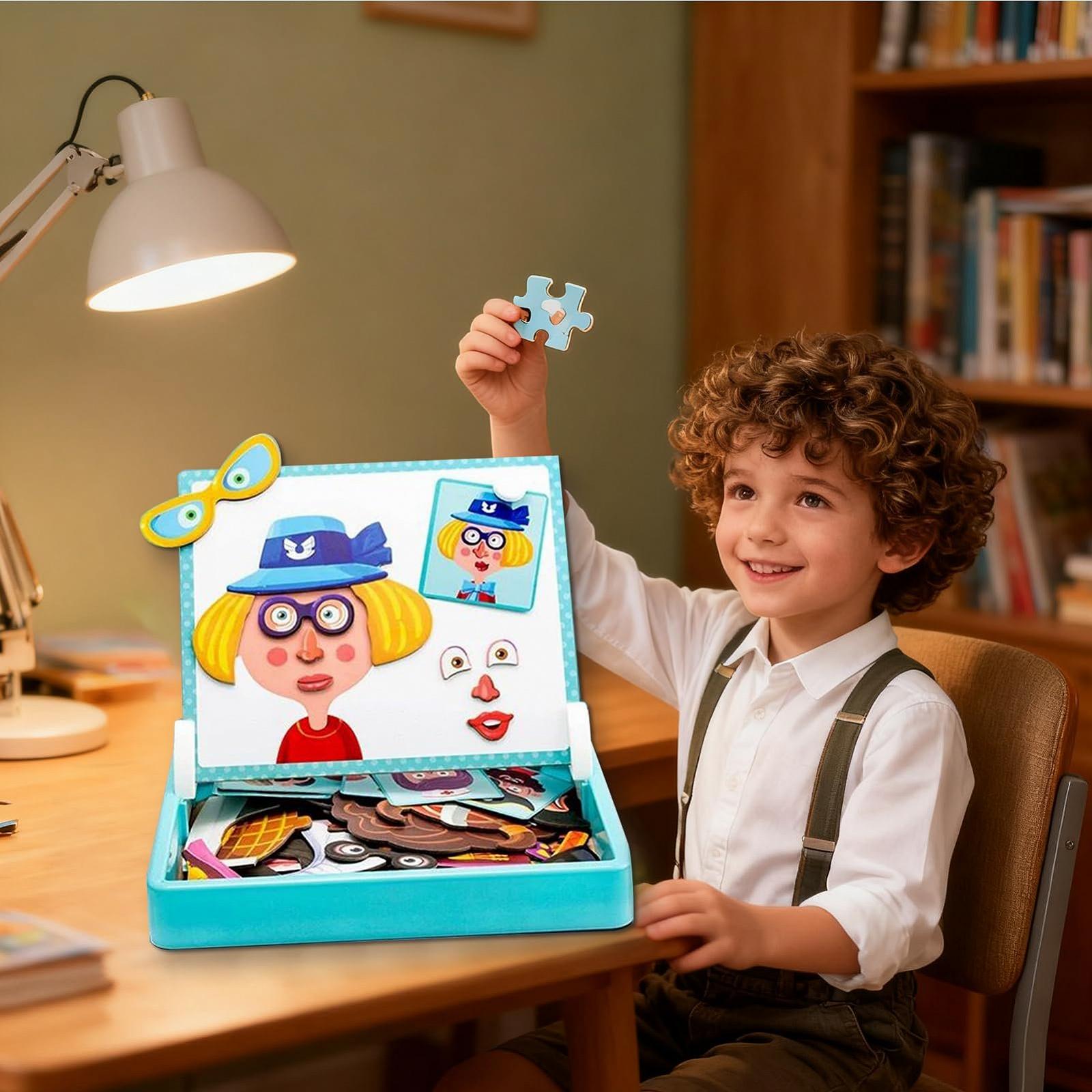 Магнитный пазл Animal Magnetic Puzzles для детей, фото №8