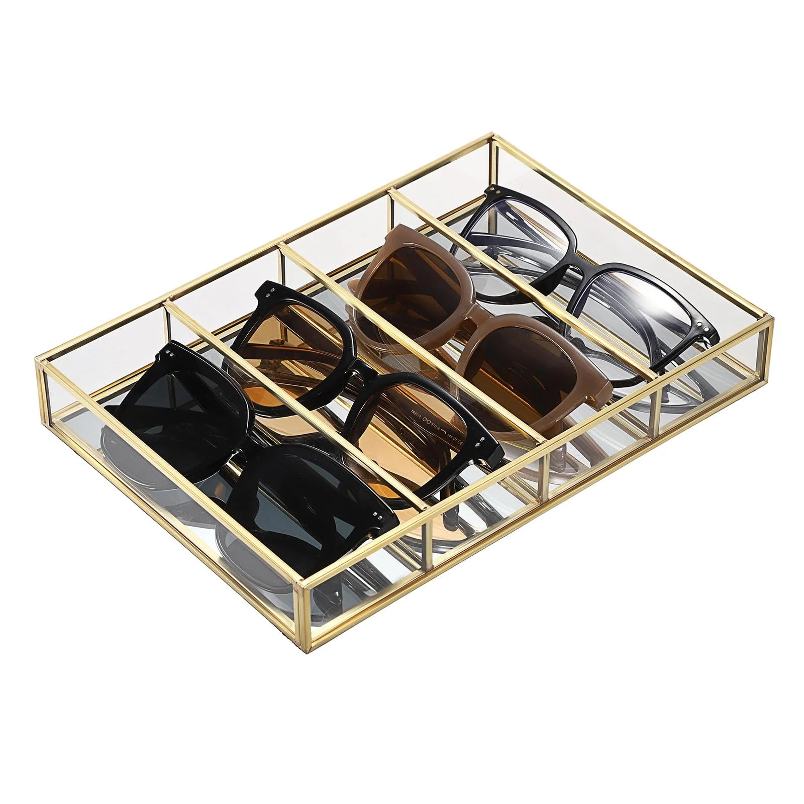 Органайзер для сонцезахисних окулярів SUMTree з 4 відділеннями, фото №1