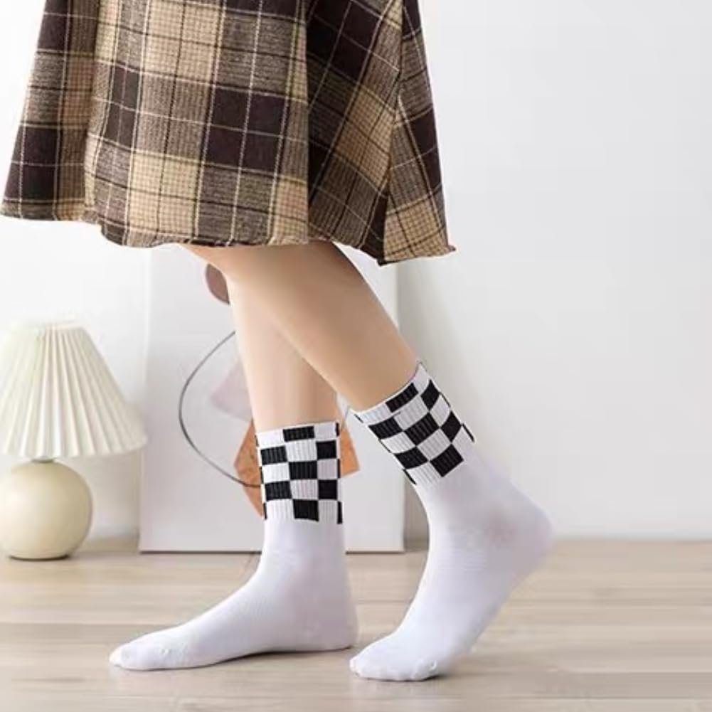 Шкарпетки AKAMAS в шаховому стилі, 5 пар, (Розмір 35-41), фото №3