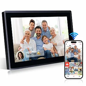 Цифровая фоторамка Rollei Smart Frame WiFi 100 10.1 дюйма Черная - Фото 1