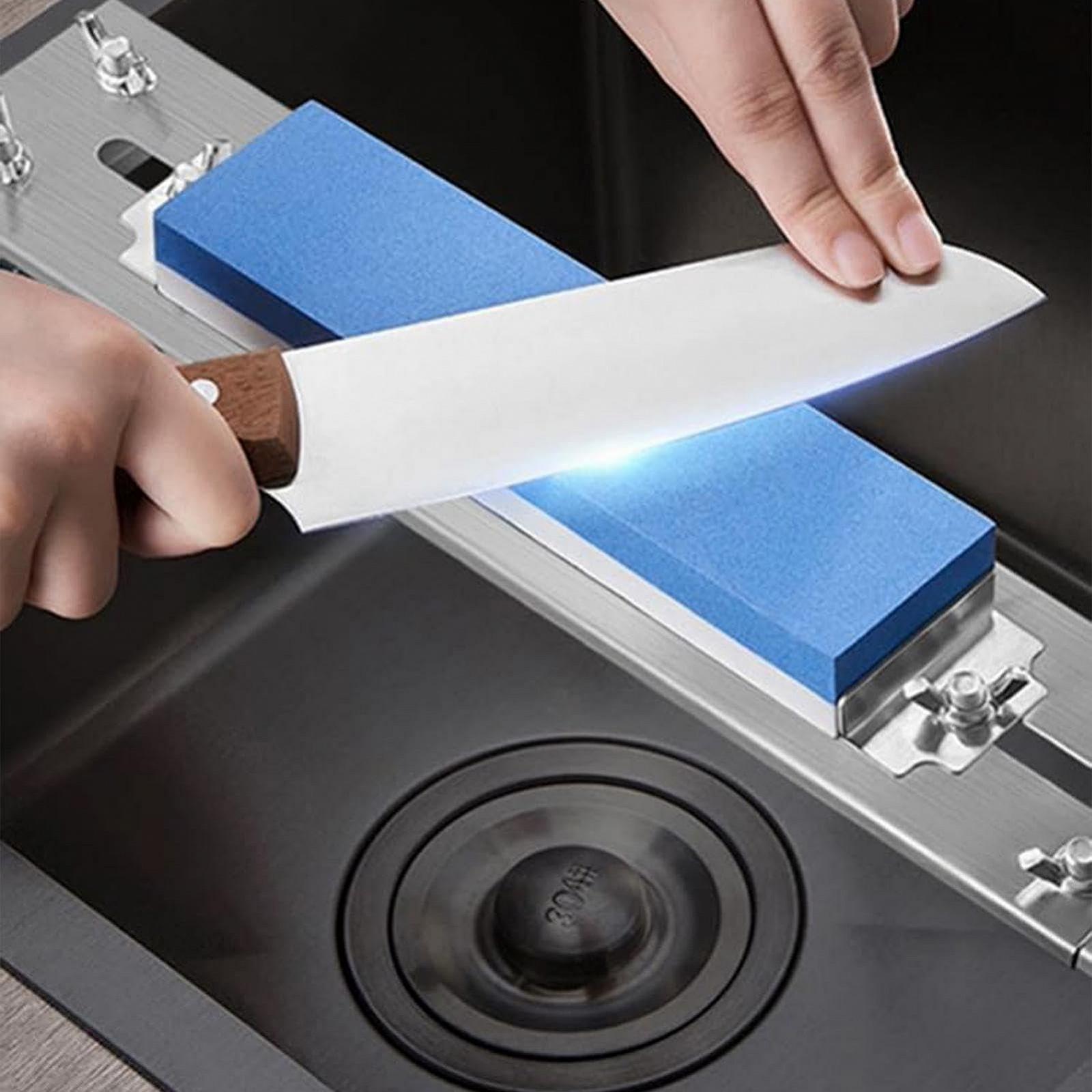 Держатель для точильного камня из нержавеющей стали Регулируемый мостик для раковины Нескользящий, фото №3