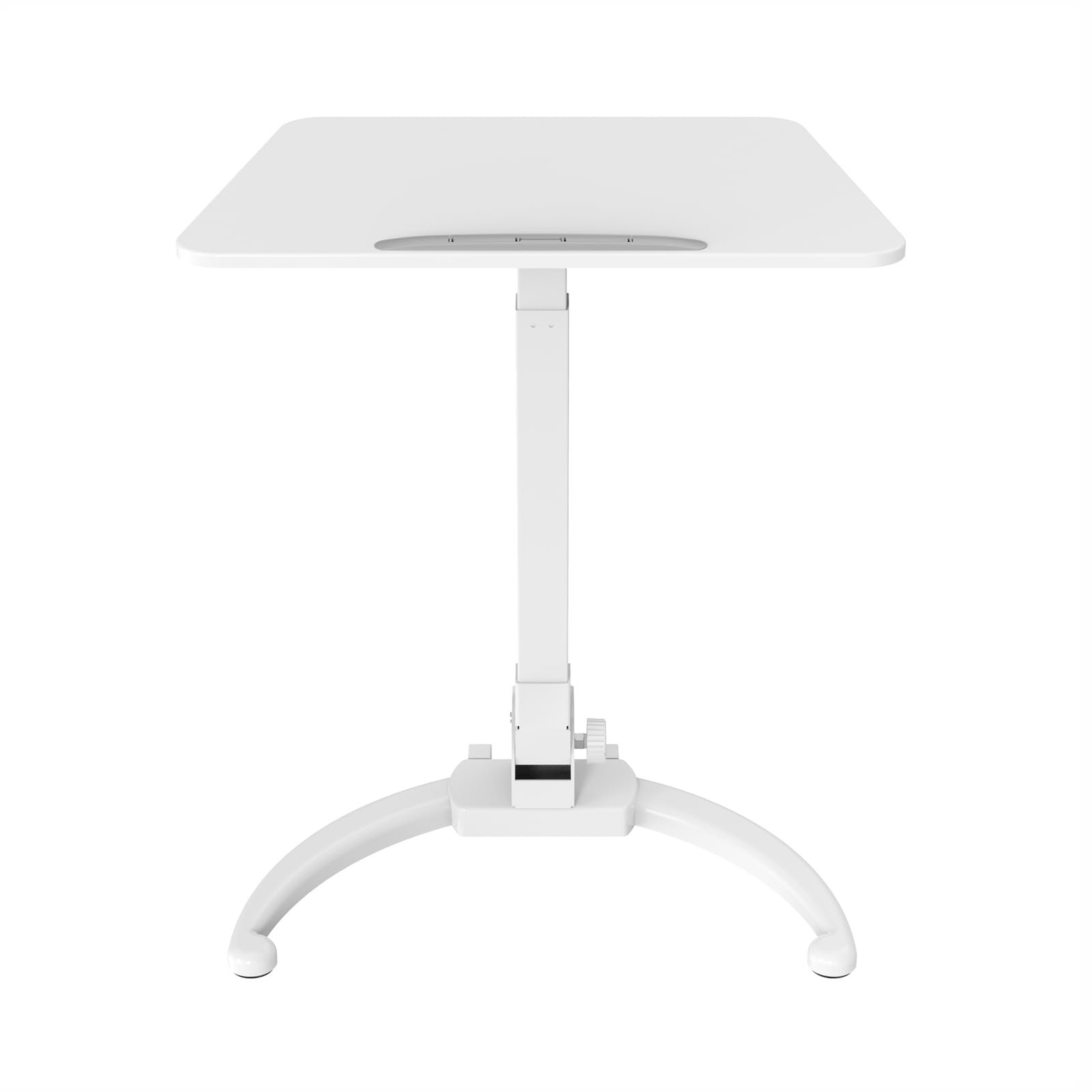 Столик для ноутбука Мобільний столик SVITA WONJU Підставка Складаний регульований по висоті Білий, фото №9