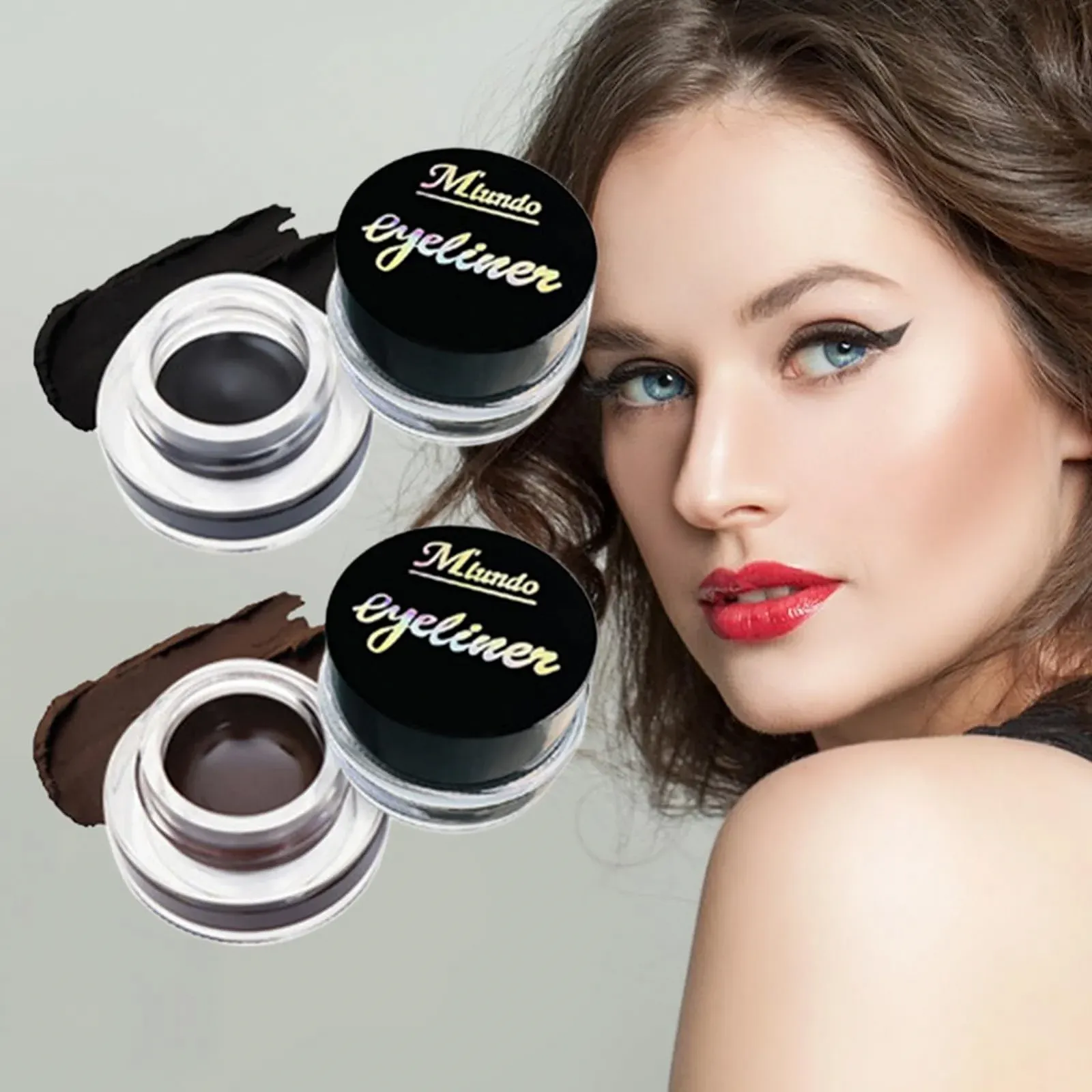 Гель-Подводка Ristyur 2-в-1 для глаз и бровей, высокоинтенсивные пигменты, водостойкая, фото №3 Гель-Подводка Ristyur 2-в-1 для глаз и бровей, высокоинтенсивные пигменты, водостойкая, фото №3