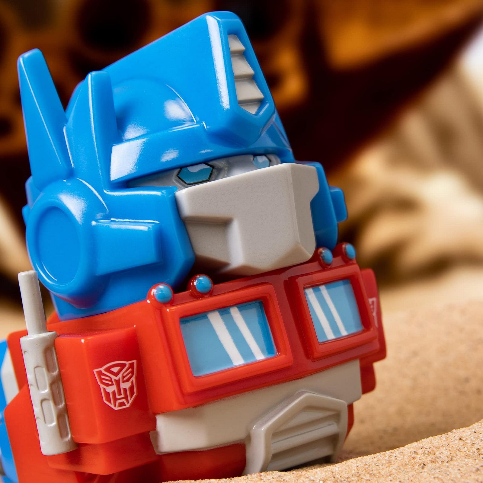 Фигурка-утка Optimus Prime TUBBZ, серия Box Edition, виниловая, коллекционная. Упаковка в комплекте., фото №4