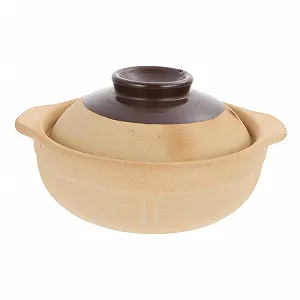 Кастрюля керамическая для супа гладкая поверхность эффективное поглощение и сохранение тепла - Фото 1