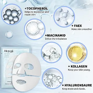 Маска Колагенова 4 шт Нічна маска для обличчя synthetic.ua - Фото 1