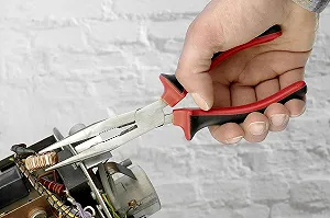 Набор плоскогубцев Meister для дома, мастерской и др. Инструмент плоскогубцы Ручной инструмент synthetic.ua - Фото 1