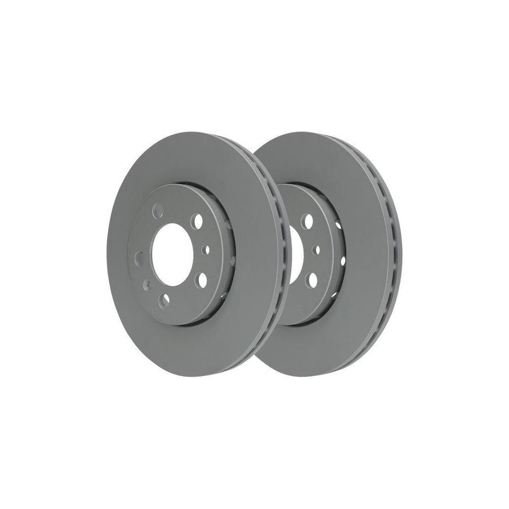 Гальмівний диск ATE 24.0122-0151.1 для SEAT SKODA VAG передня вісь, фото №2