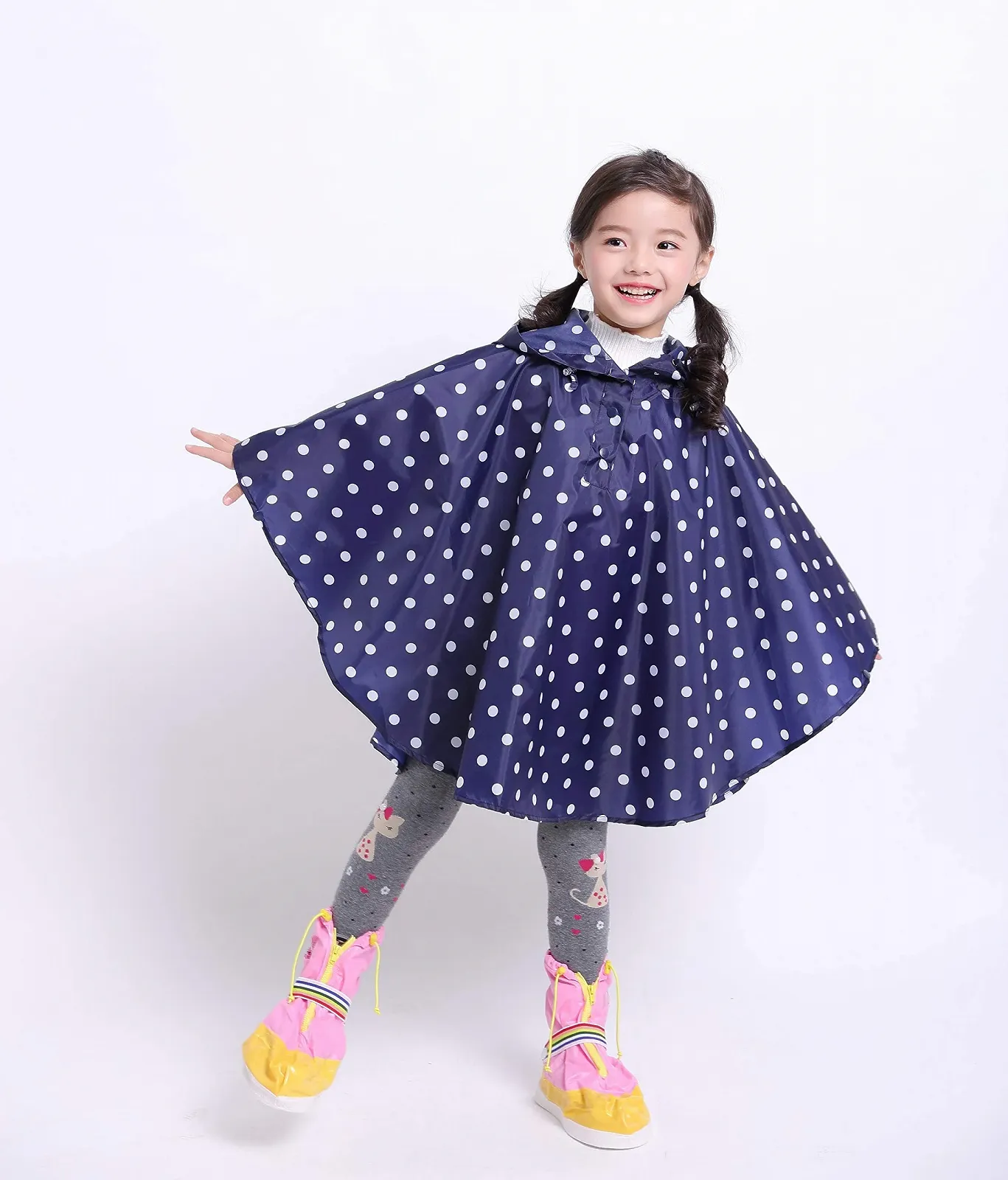 Дитячий дощовик Freesmily Водонепроникний пончо для хлопчиків, фото №3